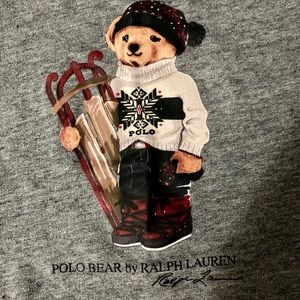Limited edition polo Christmas bear sweatsuit